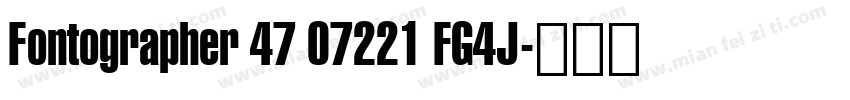Fontographer 47 07221 FG4J字体转换